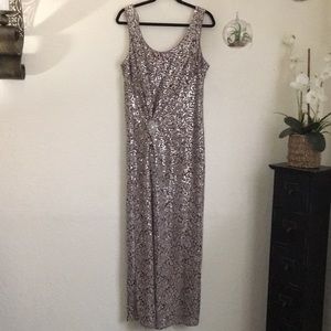 David’s Bridal Sequin Dress